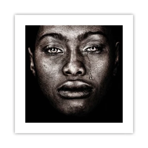 Poster - One Tear - 40x40 cm