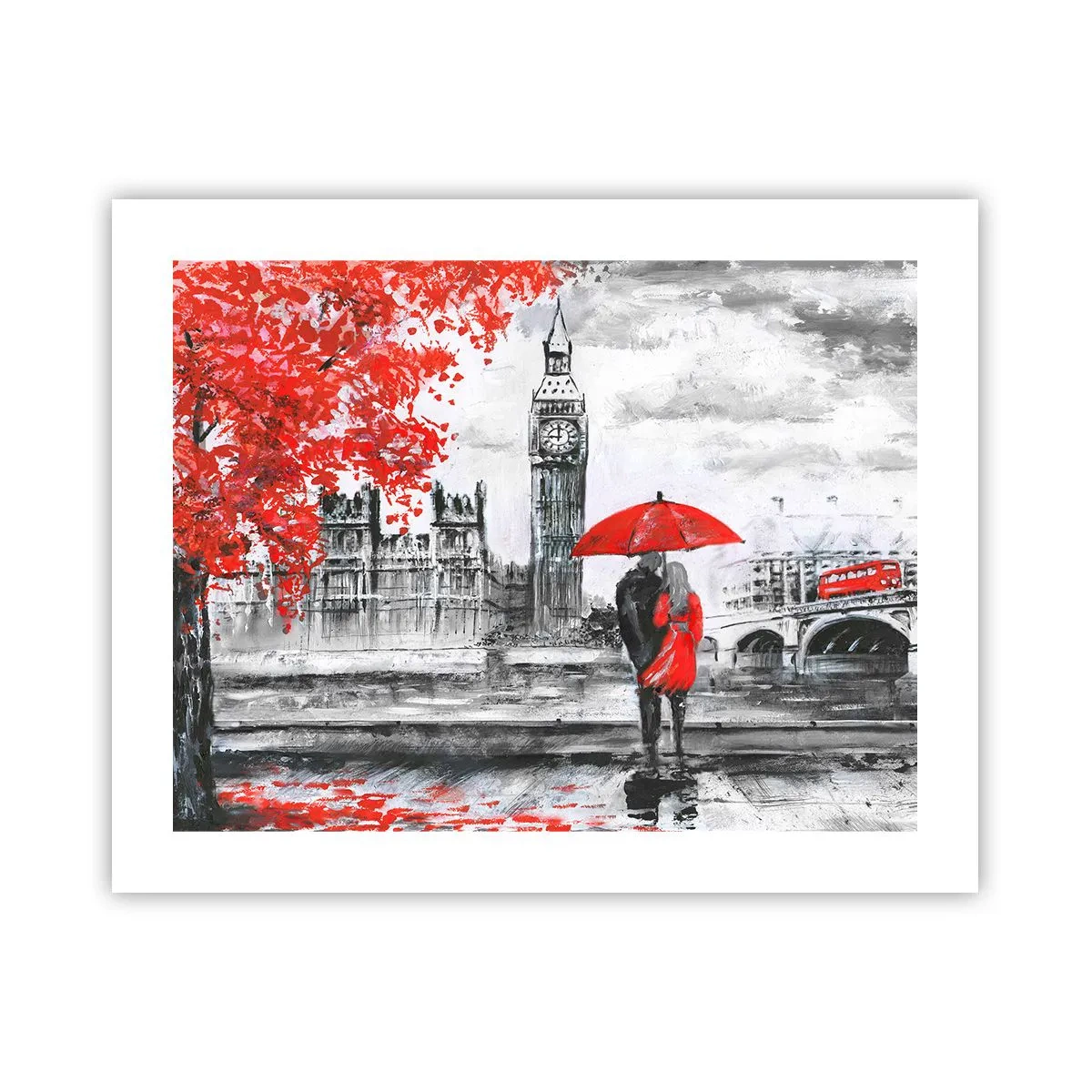 Poster - In Love with London - 50x40 cm