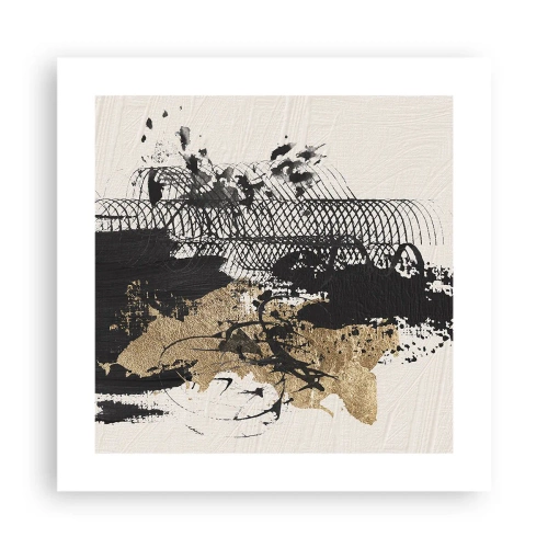 Poster - Composition With Passion - 40x40 cm