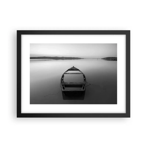 Poster in black frame - Longing and Melancholy - 40x30 cm