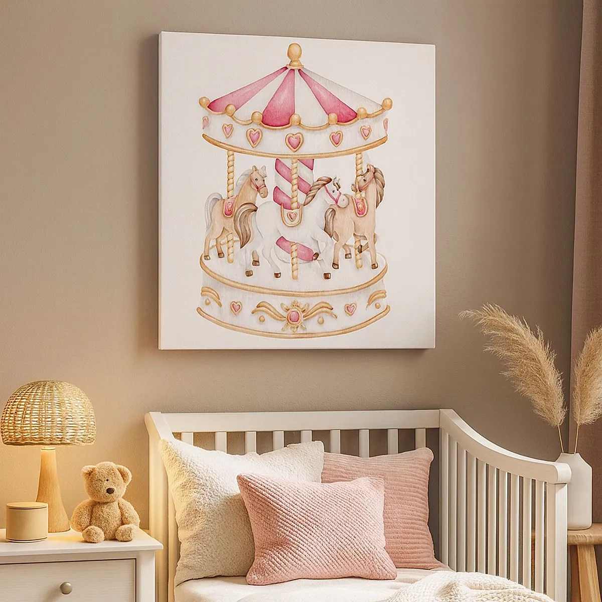 Canvas picture - Sweet World of Childhood - 30x30 cm