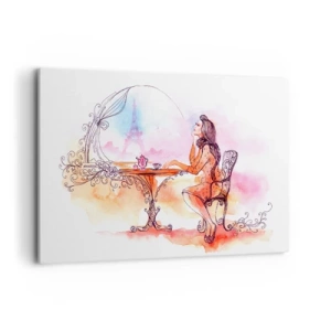 Canvas picture - Parisian Chic - 120x80 cm