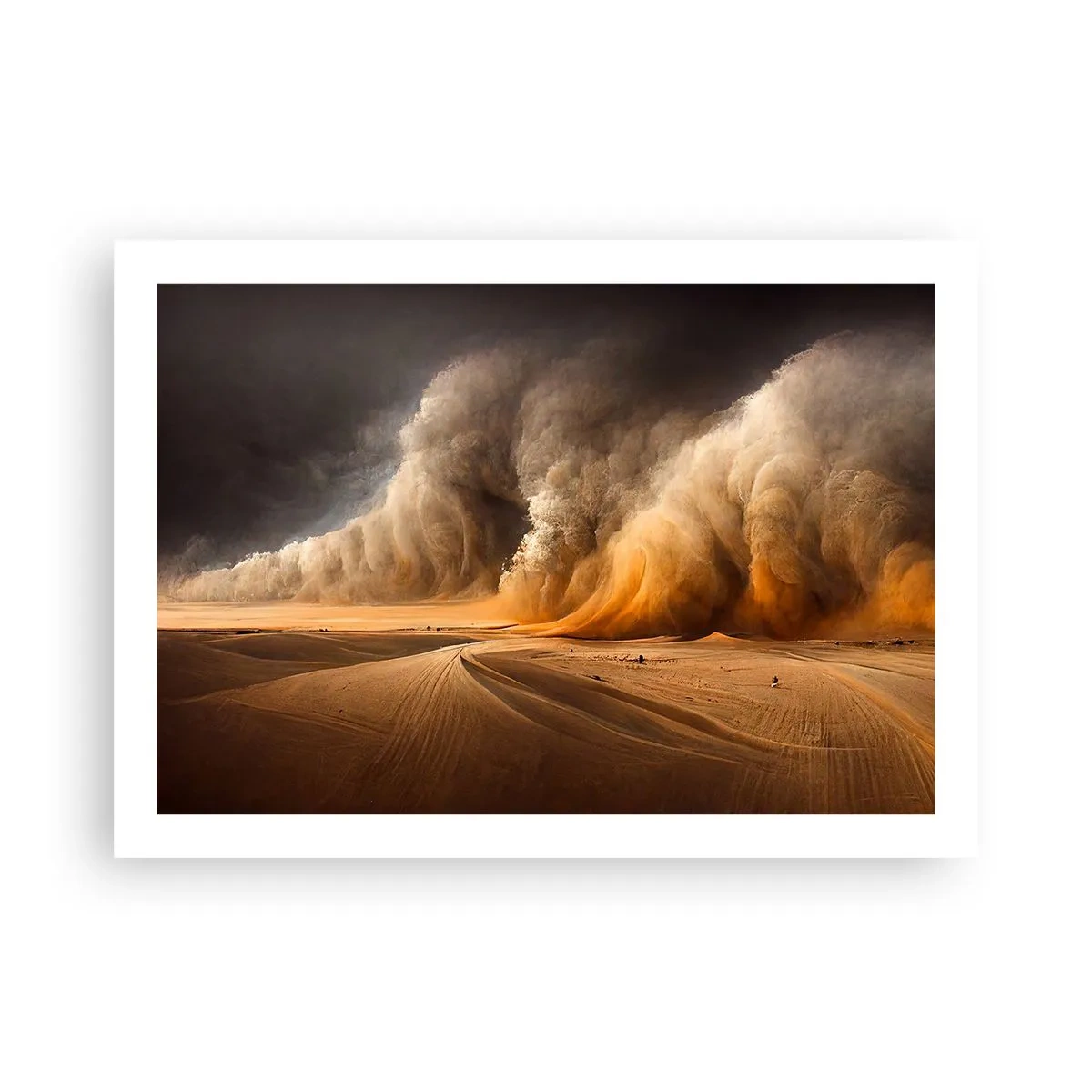 Poster - Rage of the Desert - 70x50 cm