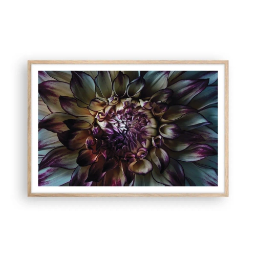 Poster in light oak frame - The Blossoming of Youth - 91x61 cm
