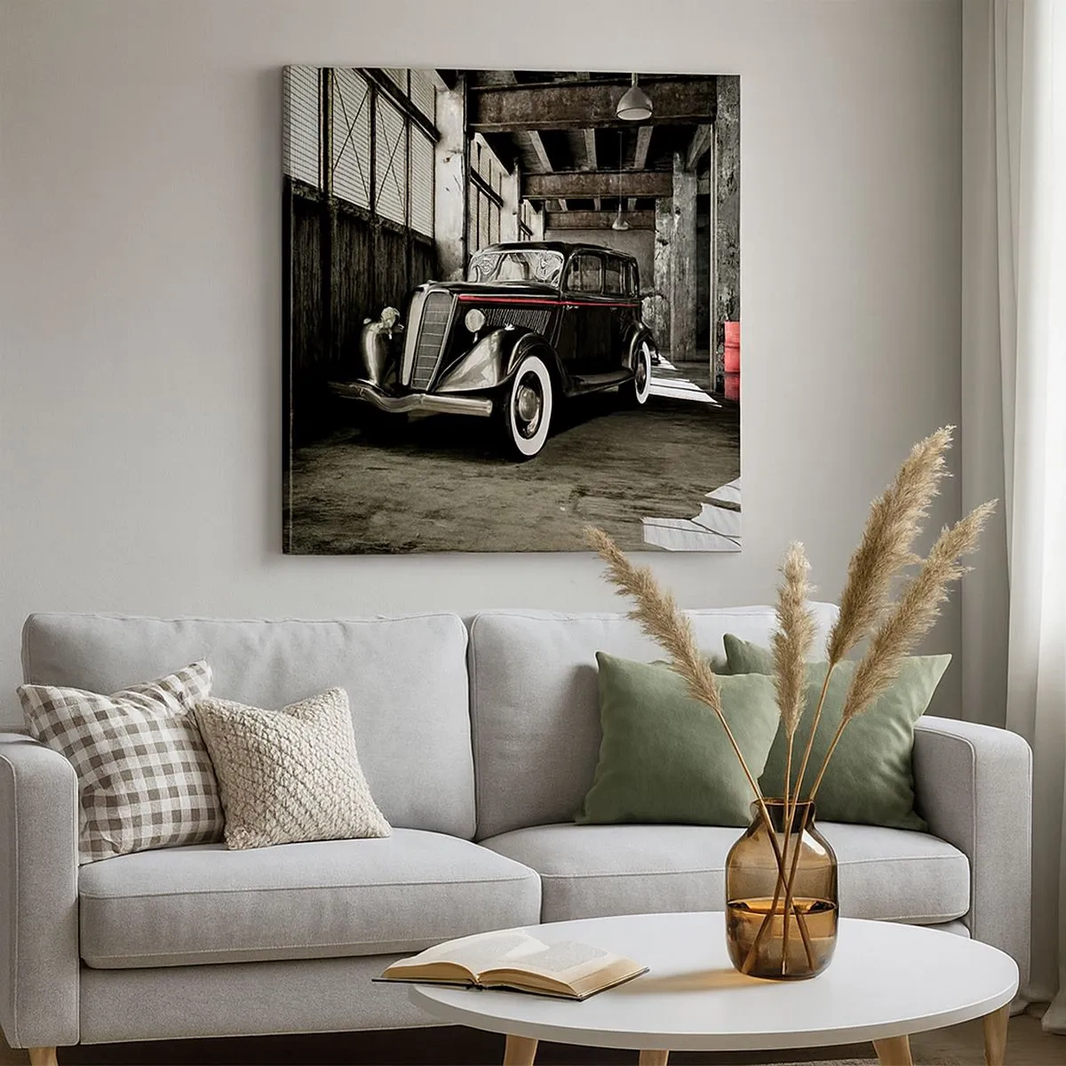 Canvas picture - Unfading Elegance of the 30-ies - 30x30 cm