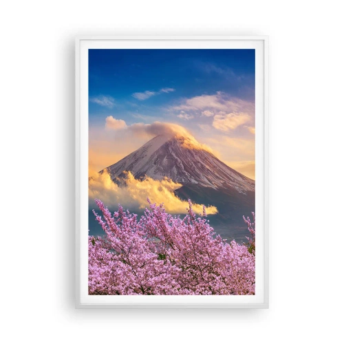 Poster in white frmae - Japanese Sanctity - 70x100 cm