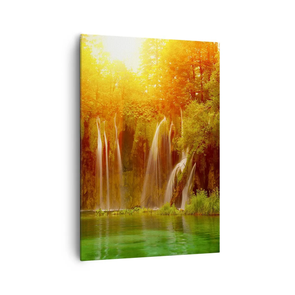 Canvas picture - In the Sun and in the Shade - 70x100 cm