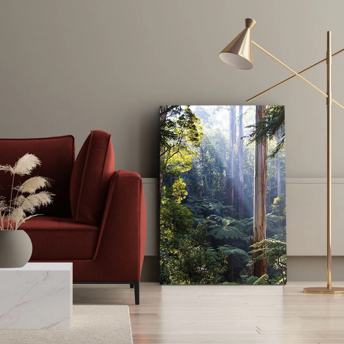 Canvas picture - Tale of a Forest - 55x100 cm