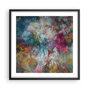 Poster in black frame - In Full Bloom - 50x50 cm