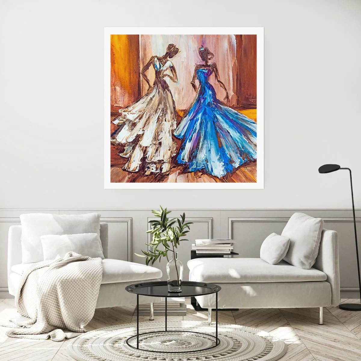 Poster - Charming Duo - 50x50 cm