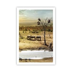 Poster - There Is a River that Flows from Eden - 61x91 cm