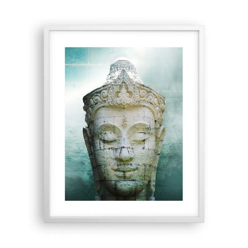 Poster in white frmae - In Search of Light - 40x50 cm