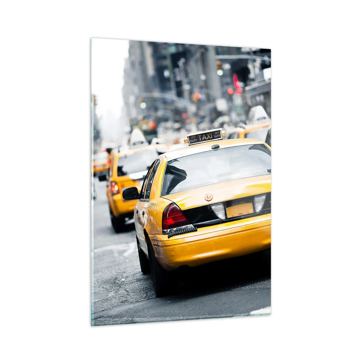 Glass picture - Only in this City - 50x70 cm