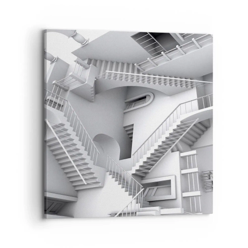 Canvas picture - Paradoxes of Space - 70x70 cm