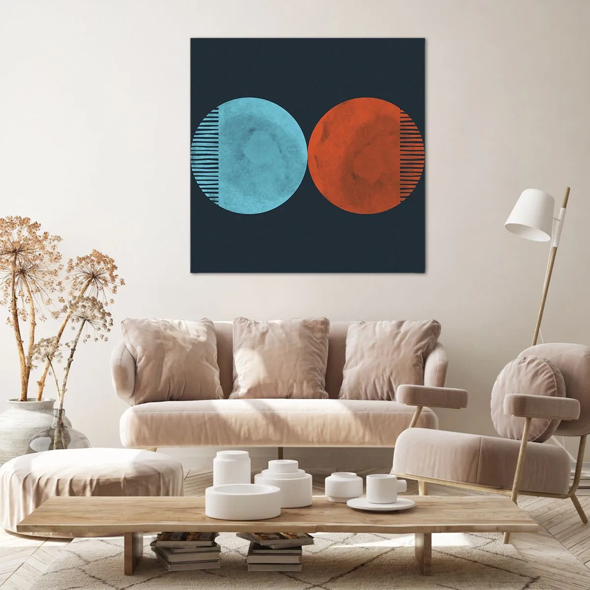 Canvas picture - Only Geometry? - 40x40 cm