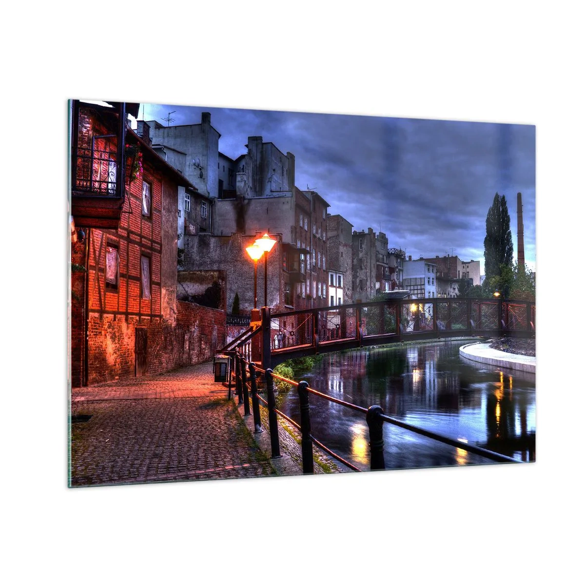 Glass picture - Bydgoszcz You Did Not Know - 100x70 cm