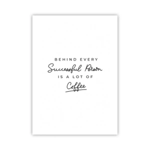 Poster - Secret of Success - 50x70 cm