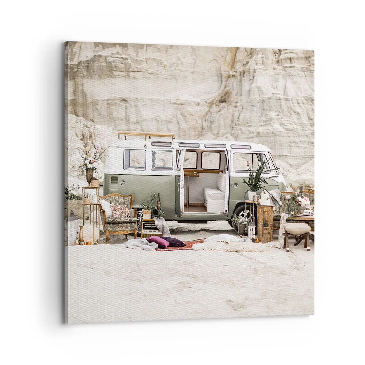 Canvas picture - Time to Start the Trip - 60x60 cm