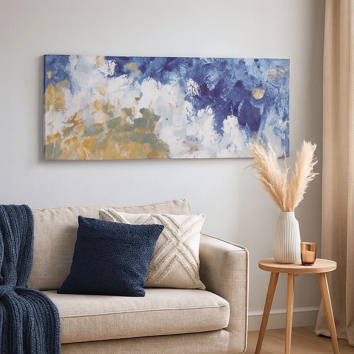 Canvas picture - The Dance of Elements - 100x40 cm