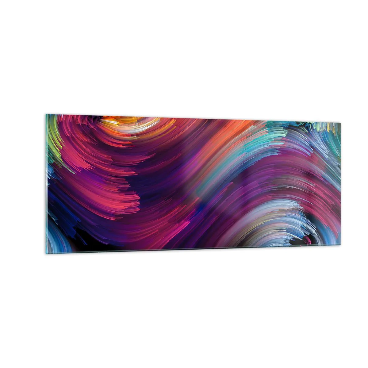 Glass picture - Beginning of New World - 100x40 cm