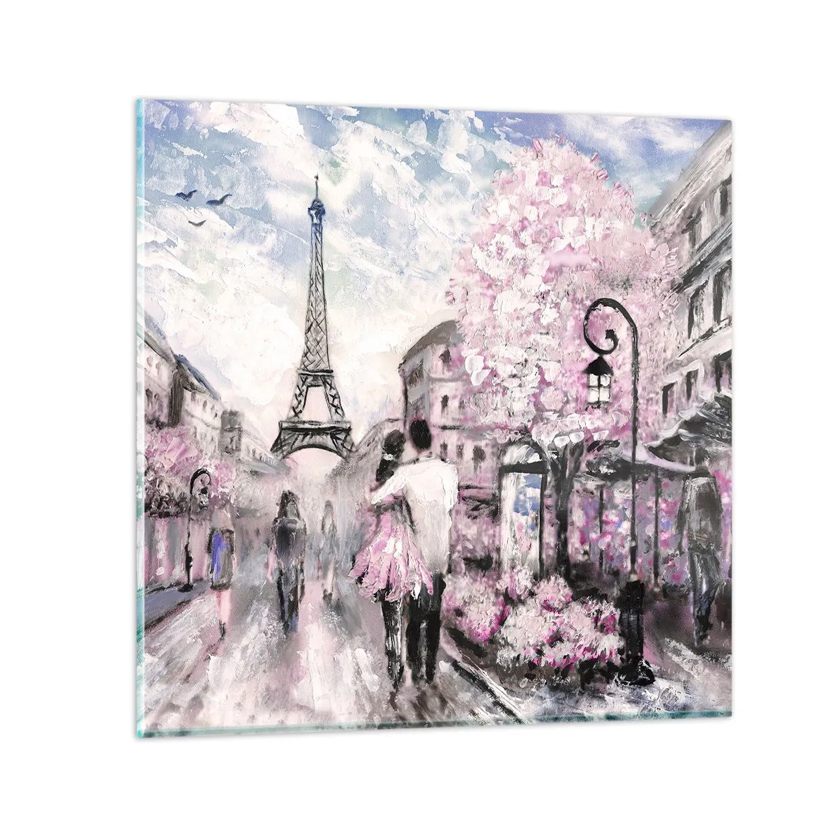 Glass picture - If You Were To Fall In Love - 70x70 cm