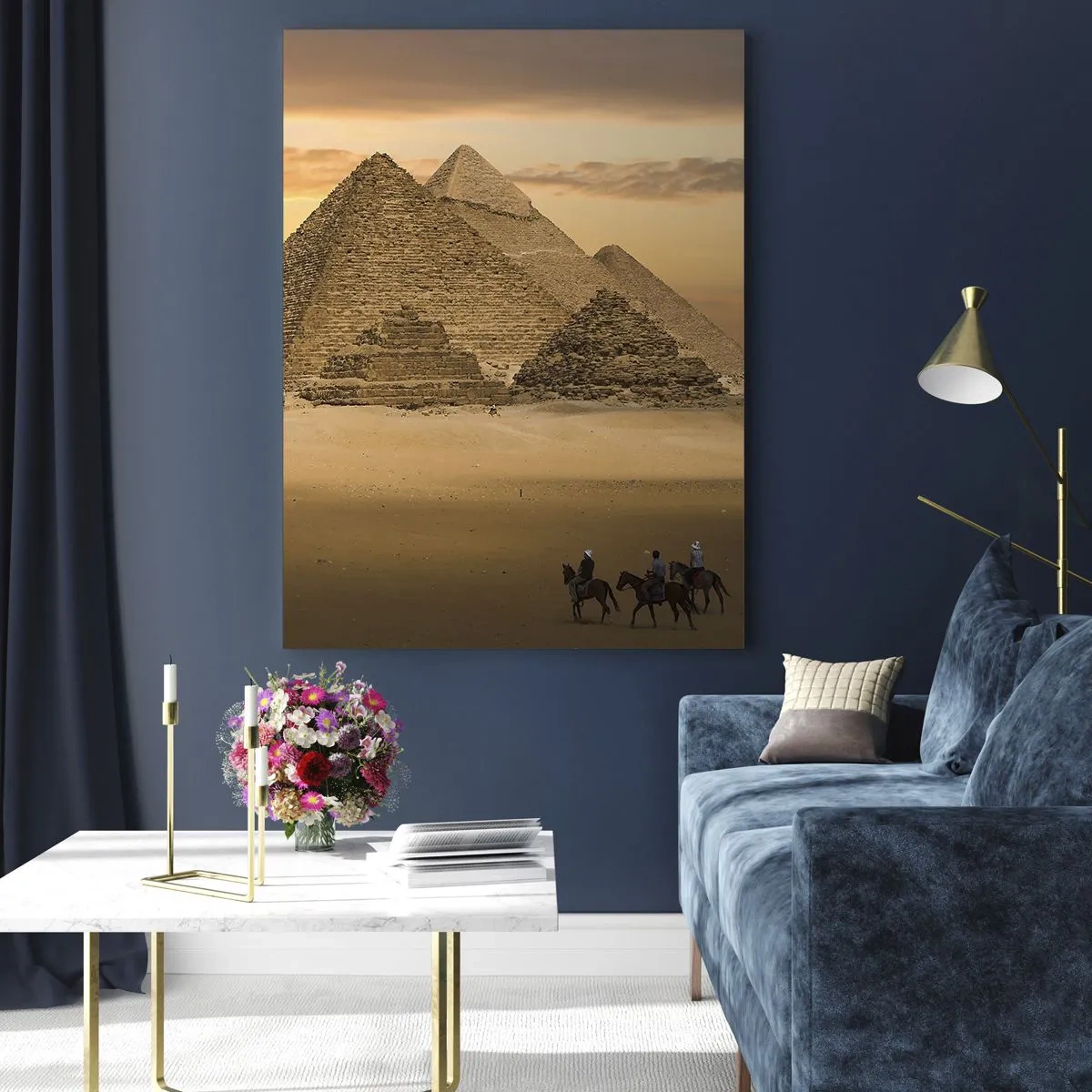 Glass picture - For Thousand Years Unchanged - 50x70 cm