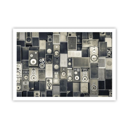 Poster - And Music Is Playing - 100x70 cm