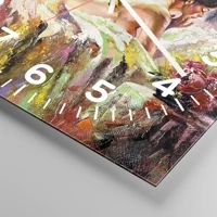 Clock face with numbers