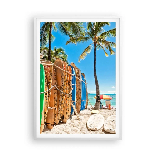 Poster in white frmae - Sunny Fun - 70x100 cm