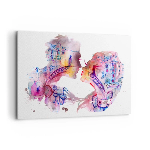 Canvas picture - Secret Bridge Of Sighs - 120x80 cm