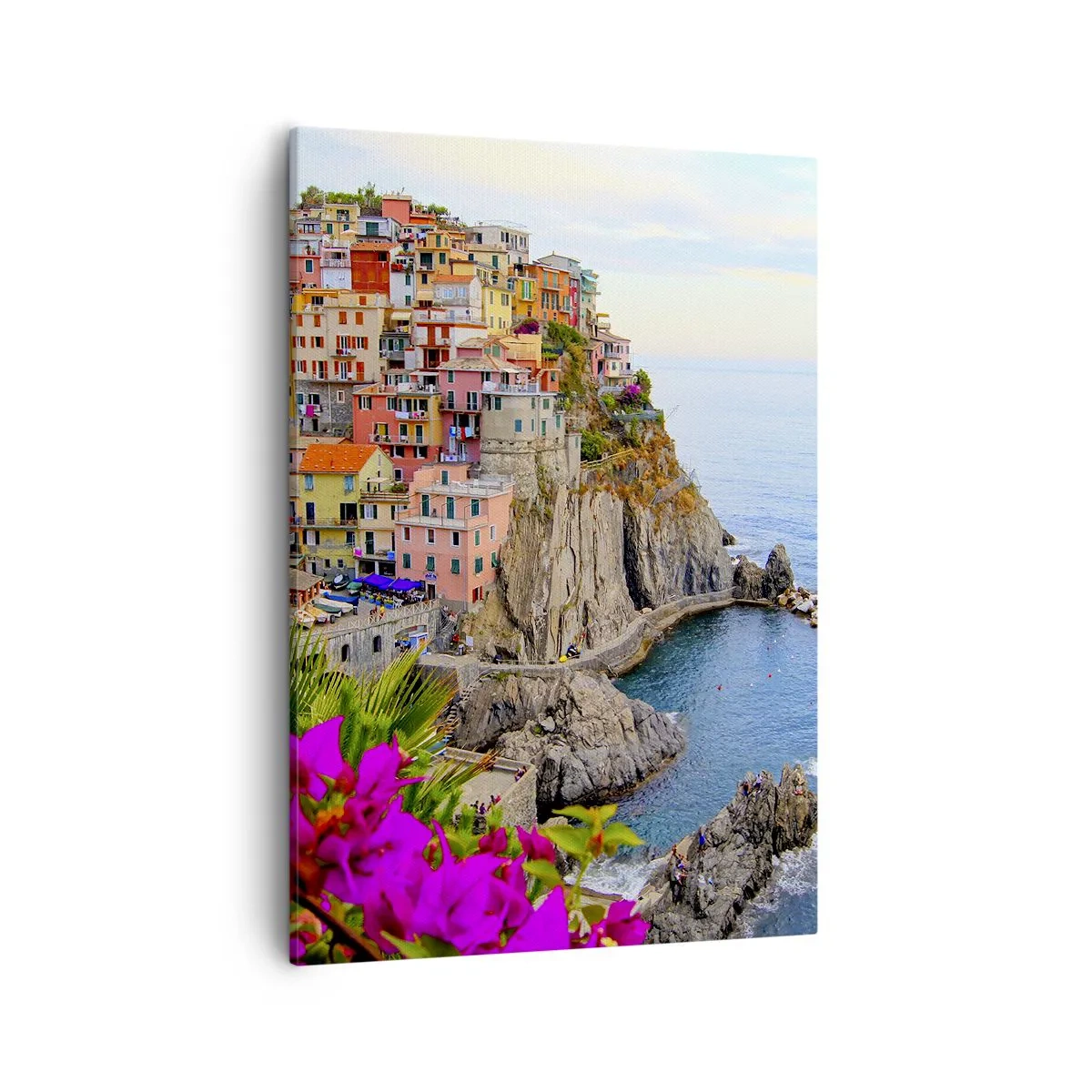 Canvas picture - Laughing City - 50x70 cm