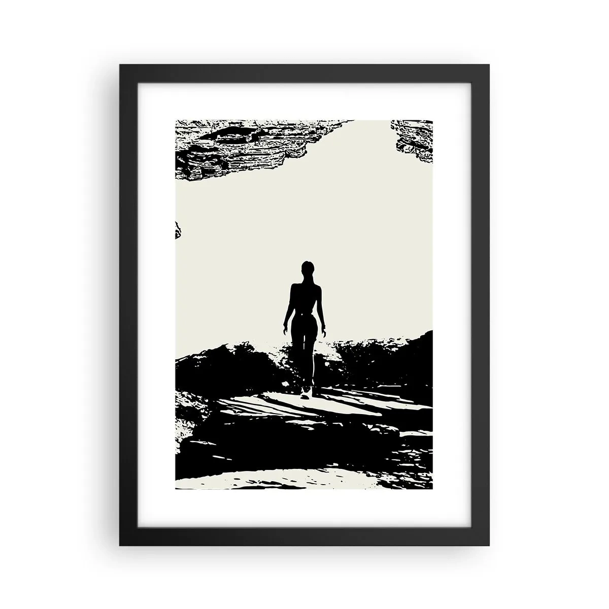 Poster in black frame - New Look - 30x40 cm