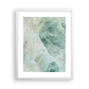 Poster in white frmae - Noble Coolness of a Stone - 40x50 cm
