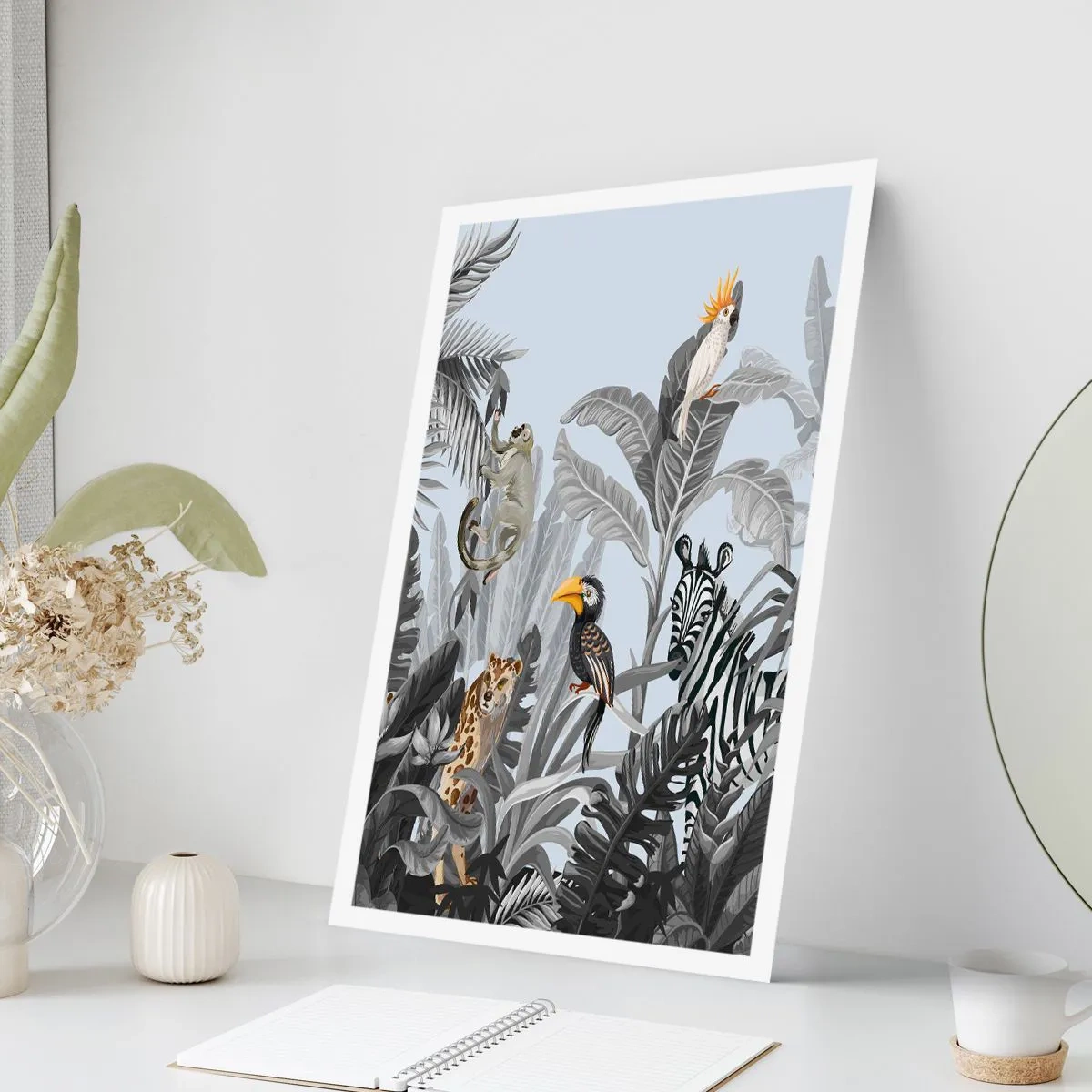 Poster - African Fairy Tale - 40x50 cm