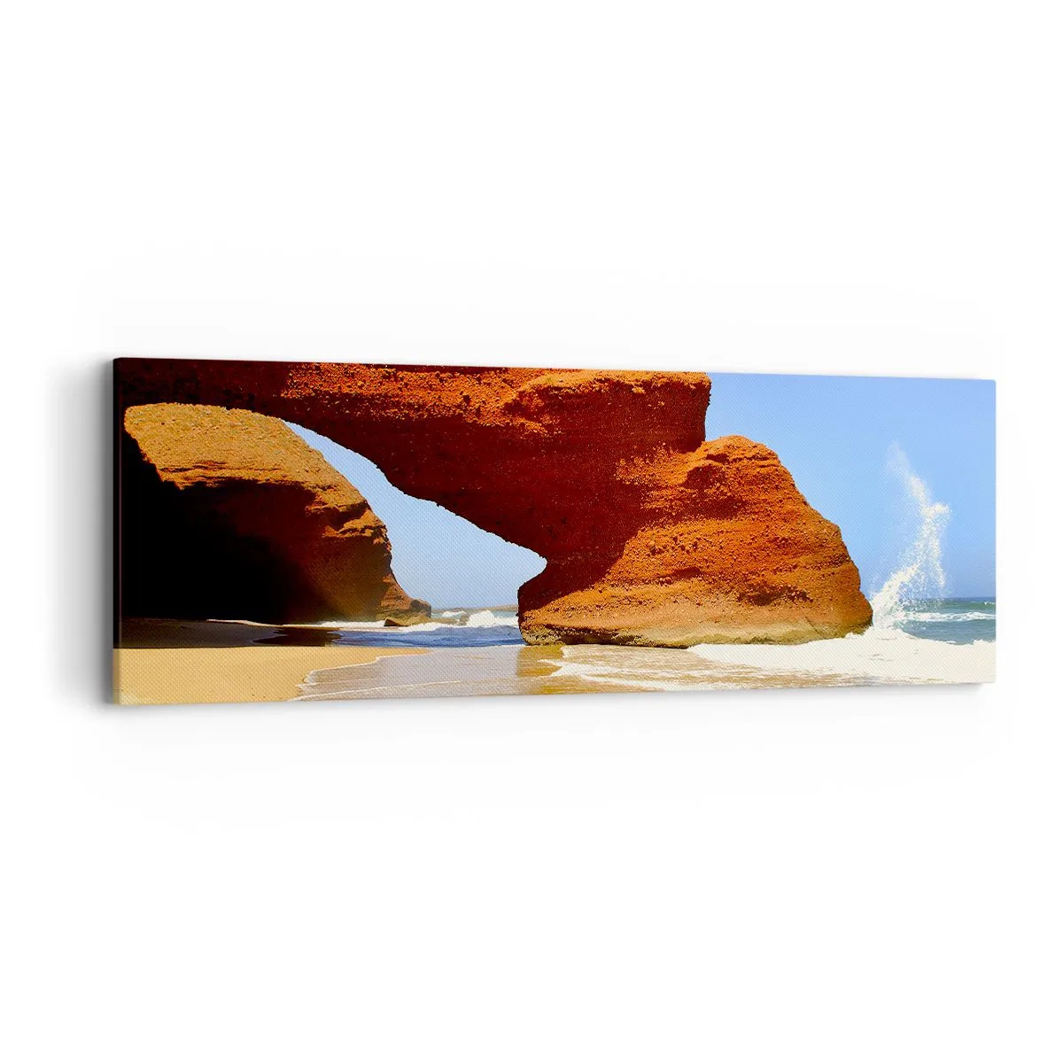 Canvas picture - Water and Wind through Thousands of Years - 90x30 cm