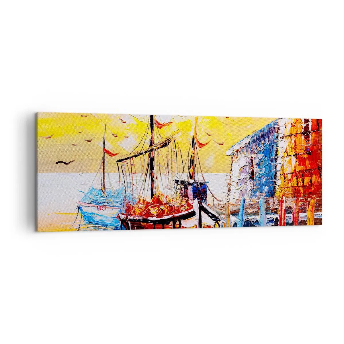 Canvas picture - Happy Comeback - 140x50 cm
