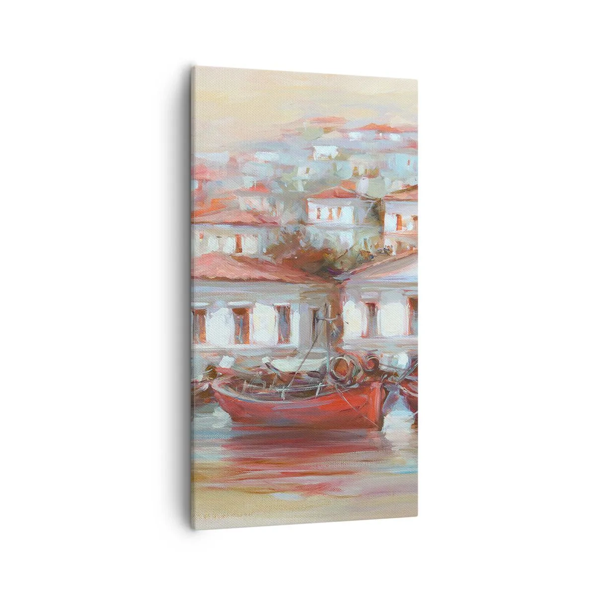 Canvas picture - Happy Town - 55x100 cm