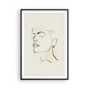 Poster in black frame - Proud Look - 61x91 cm