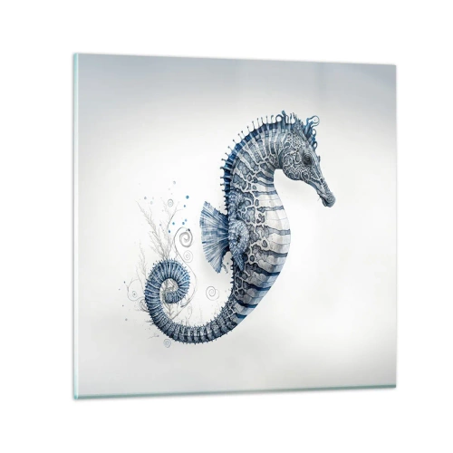 Glass picture - Subtle Joke of Nature - 40x40 cm