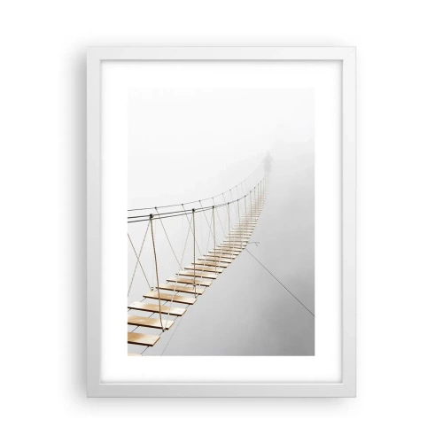 Poster in white frmae - Where Did He Take You? - 30x40 cm