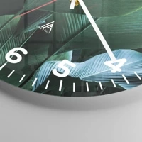 Clock face with numbers