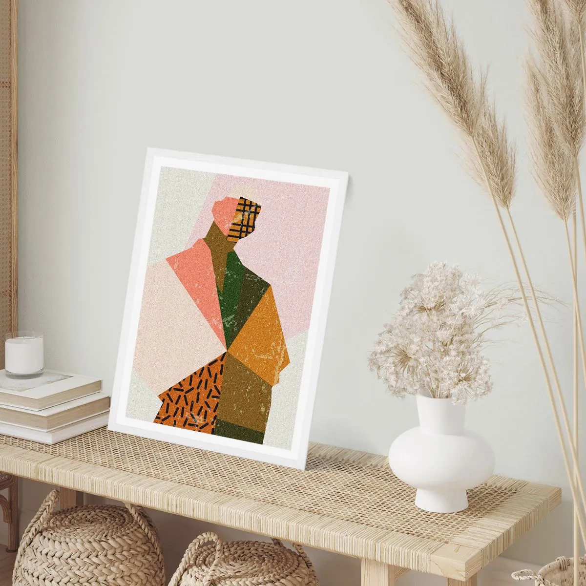 Poster in white frmae - Human - Complex Creature - 70x100 cm