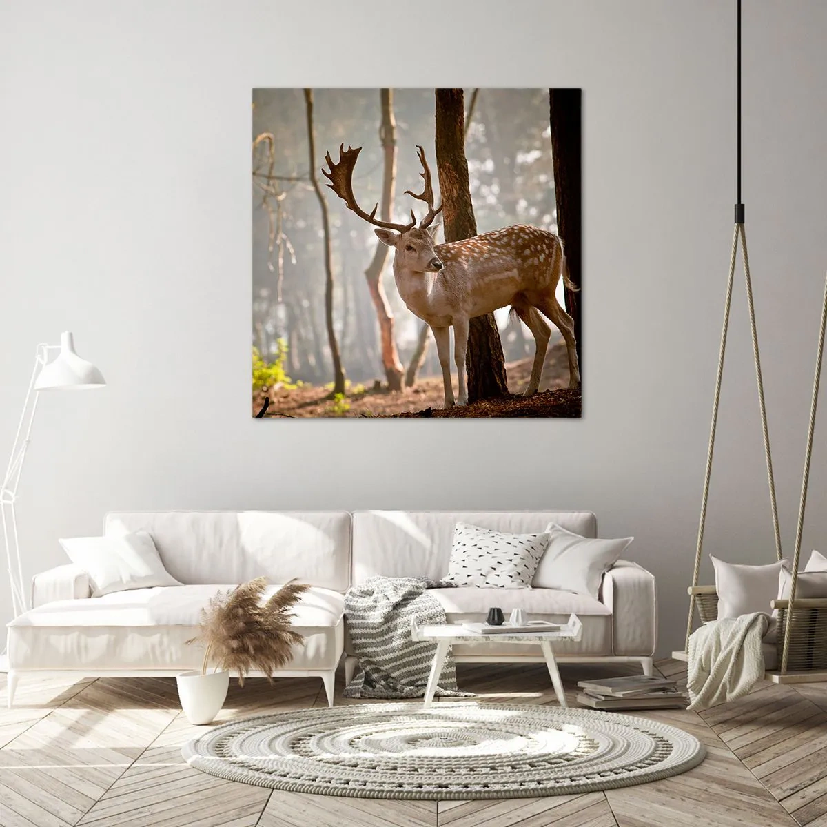 Canvas picture - Light of Youth - 50x50 cm
