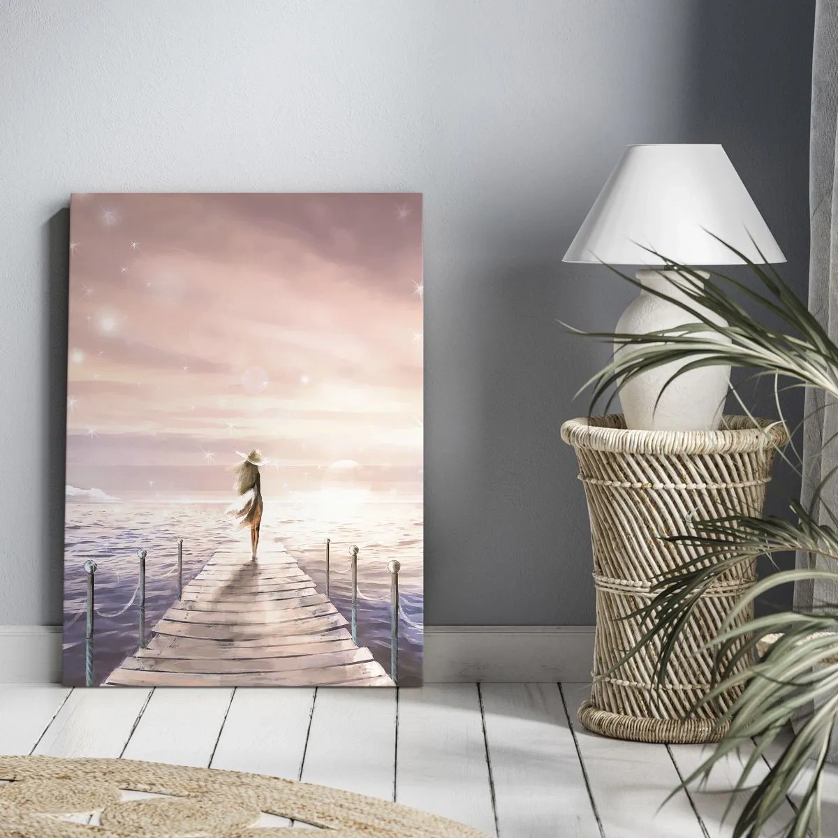 Canvas picture - In a Dream World - 55x100 cm