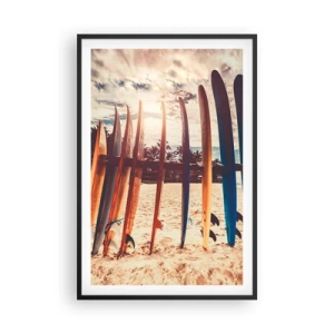Poster in black frame - Goodnight, See You Tomorrow - 61x91 cm