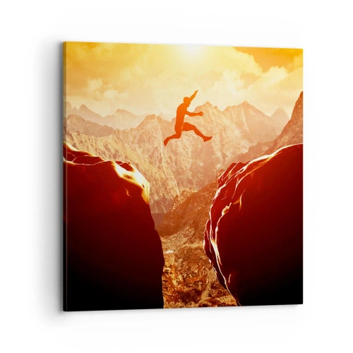 Canvas picture - Crossing Borders - 70x70 cm