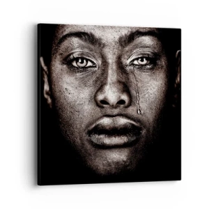 Canvas picture - One Tear - 40x40 cm