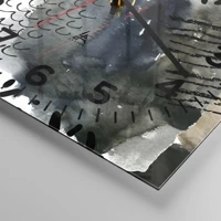 Clock face with numbers