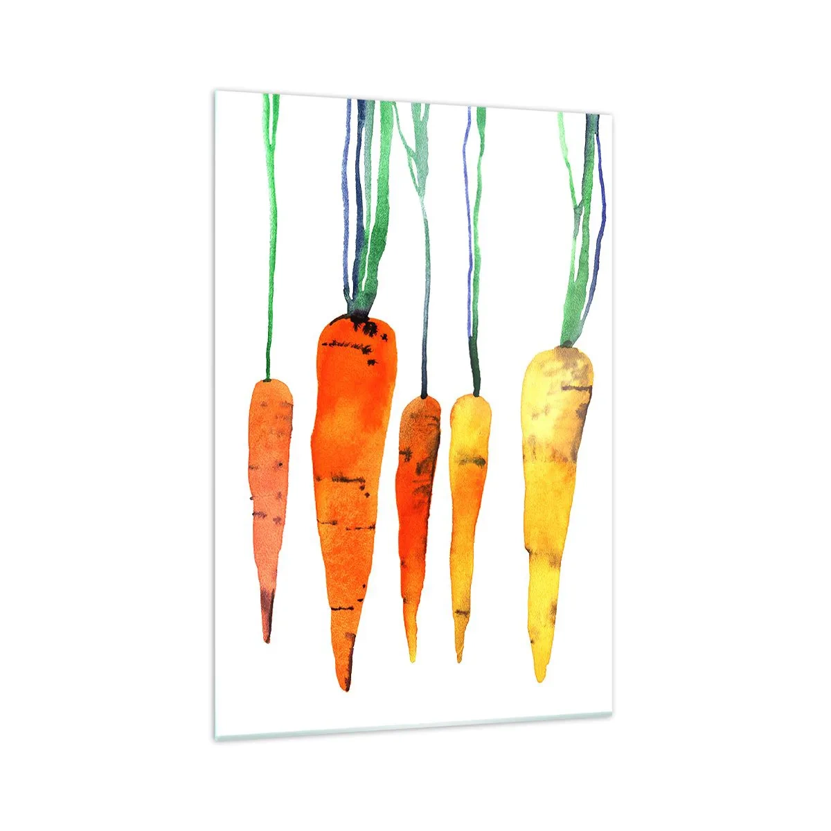 Glass picture - Beauty of Common Carrot - 70x100 cm