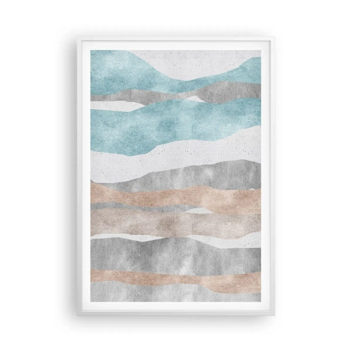 Poster in white frmae - Study of Continuity - 70x100 cm